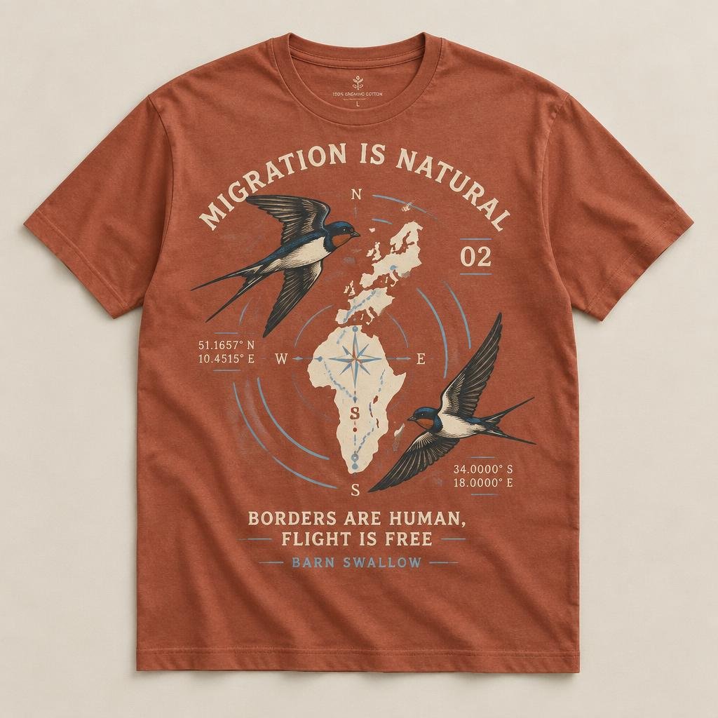 02 · Camiseta Golondrina Común