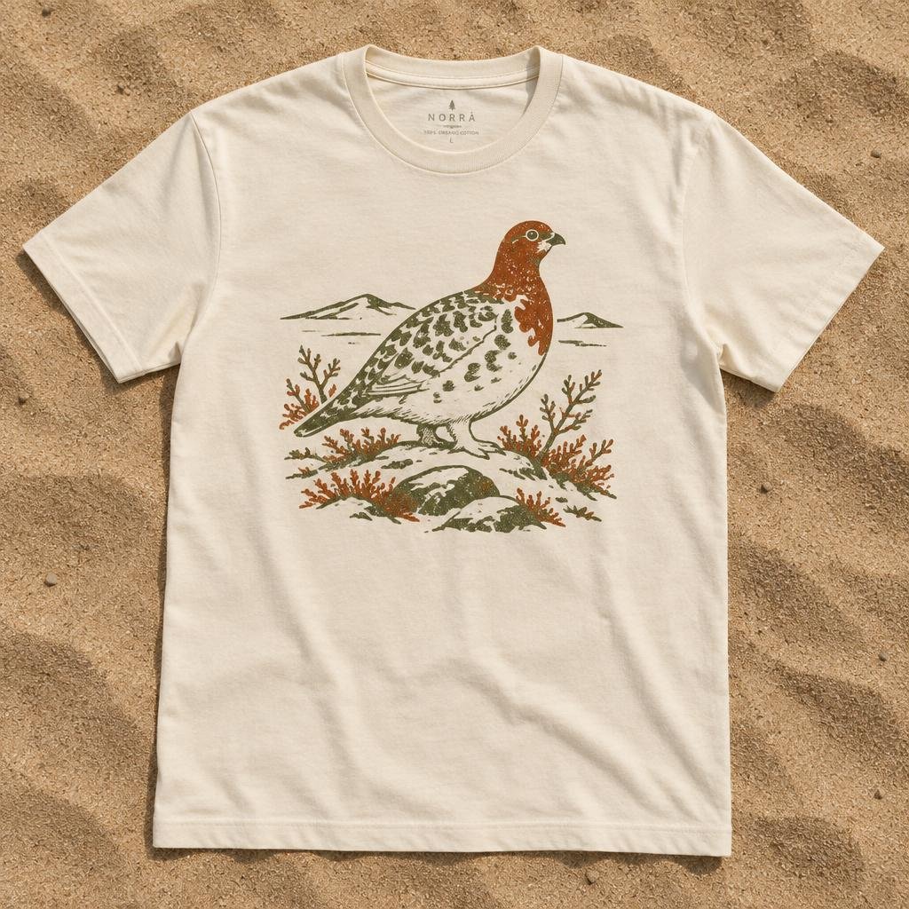 Camiseta Nordic Willow Ptarmigan